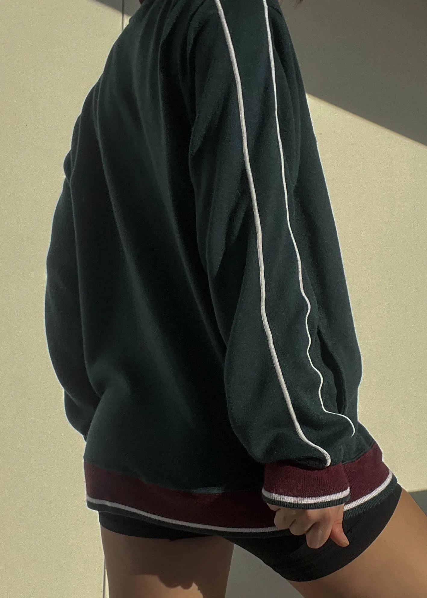 90's Cozy Lacoste Bomber (L)