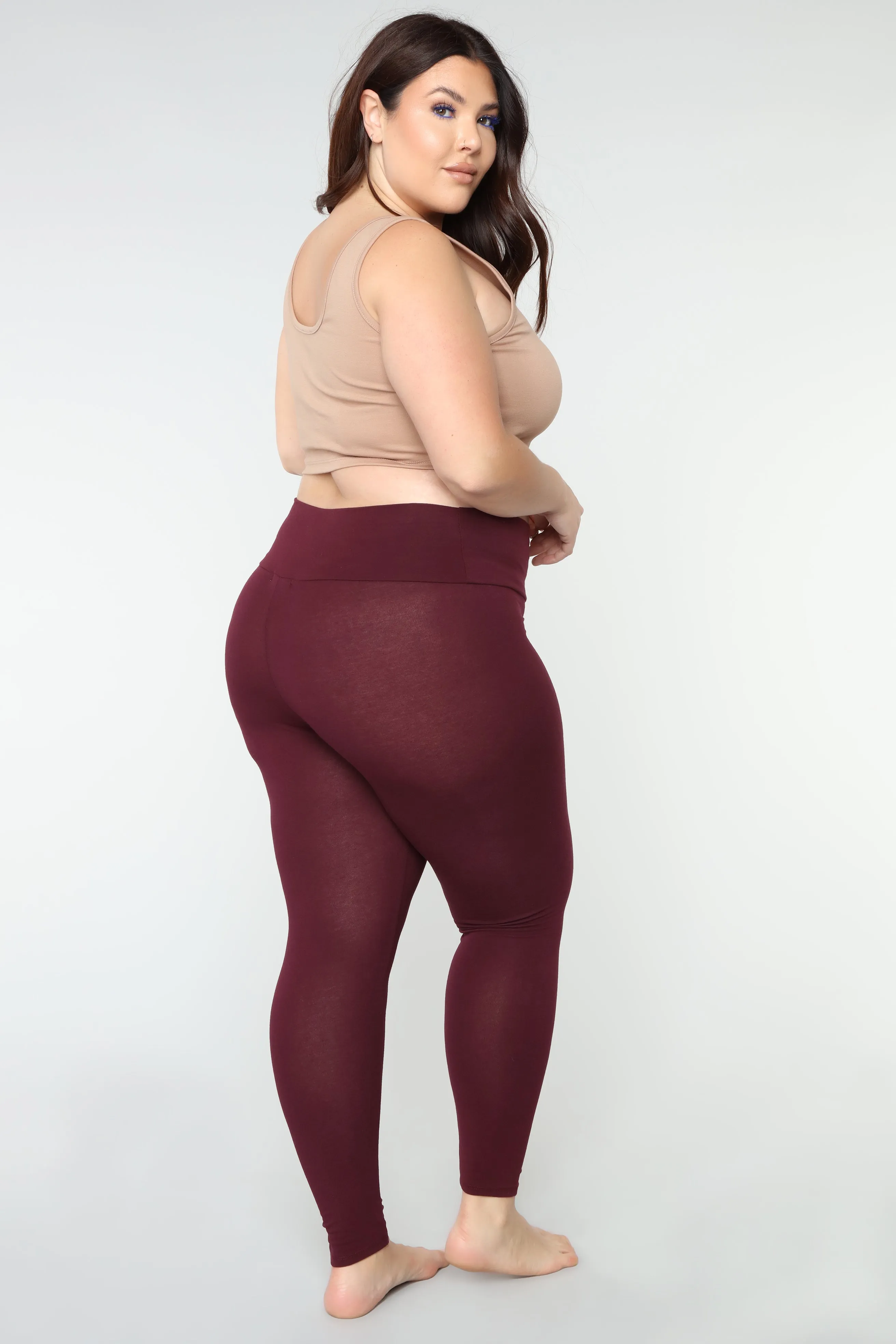 Alaya Leggings - Burgundy