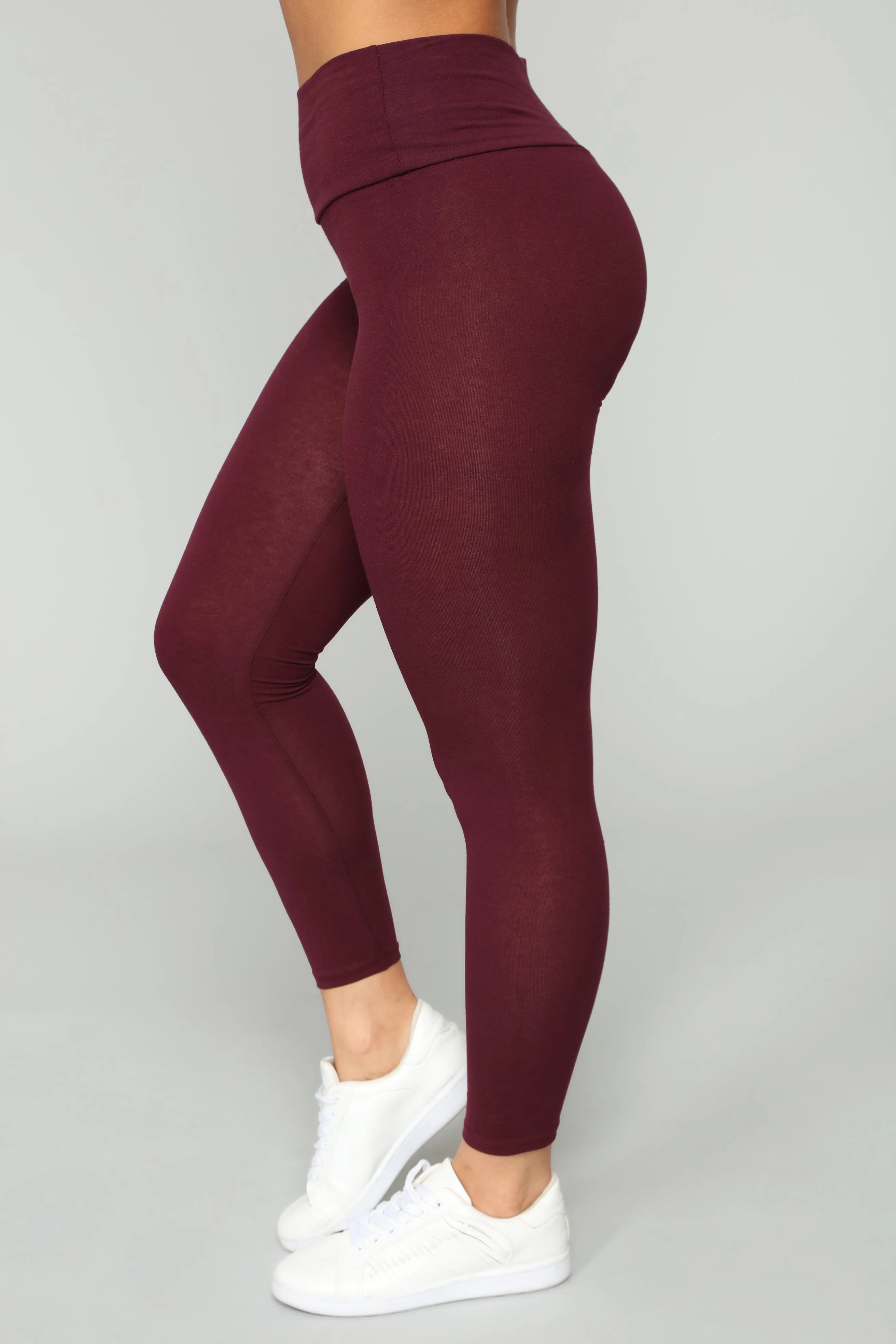 Alaya Leggings - Burgundy