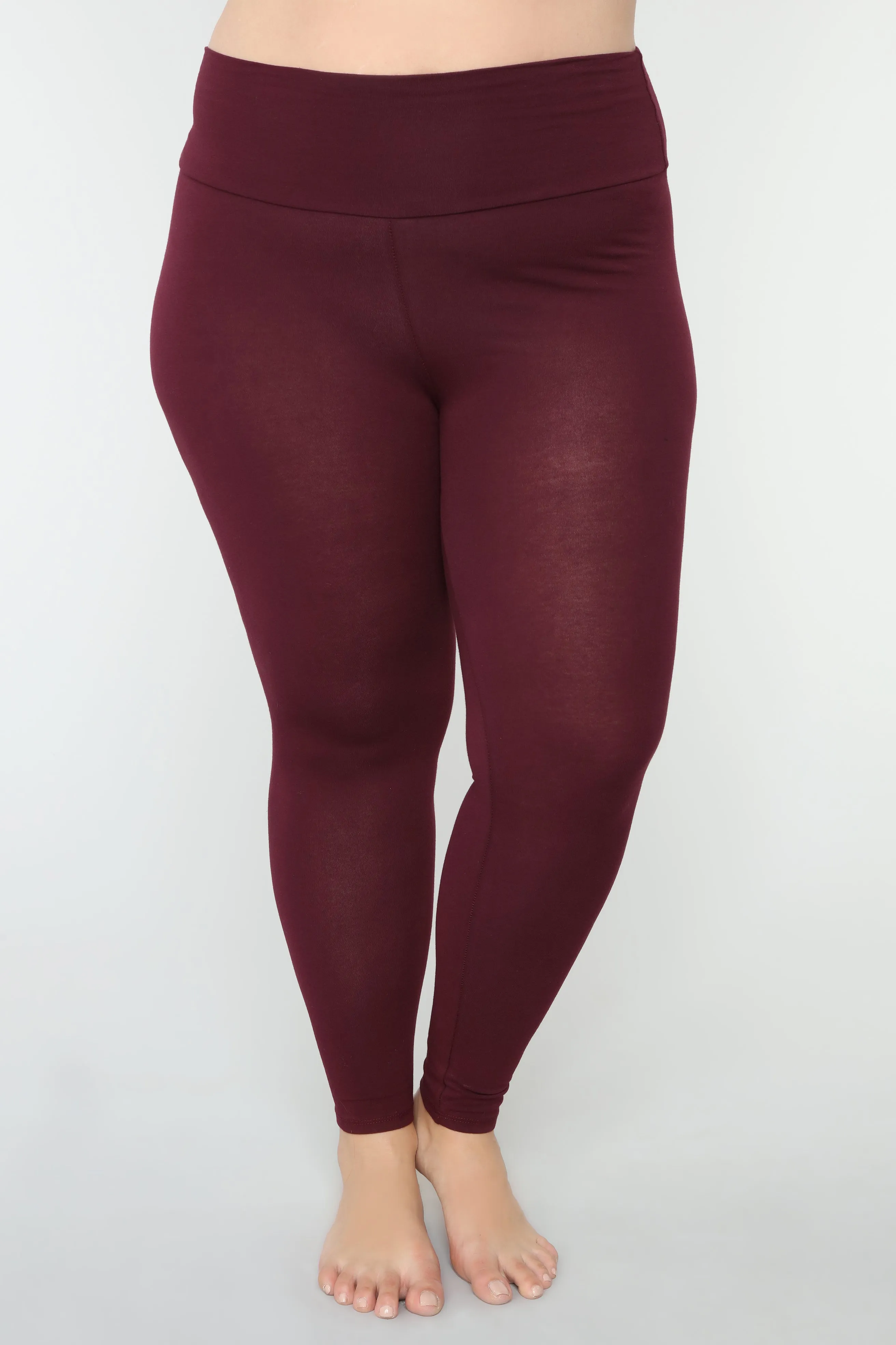 Alaya Leggings - Burgundy