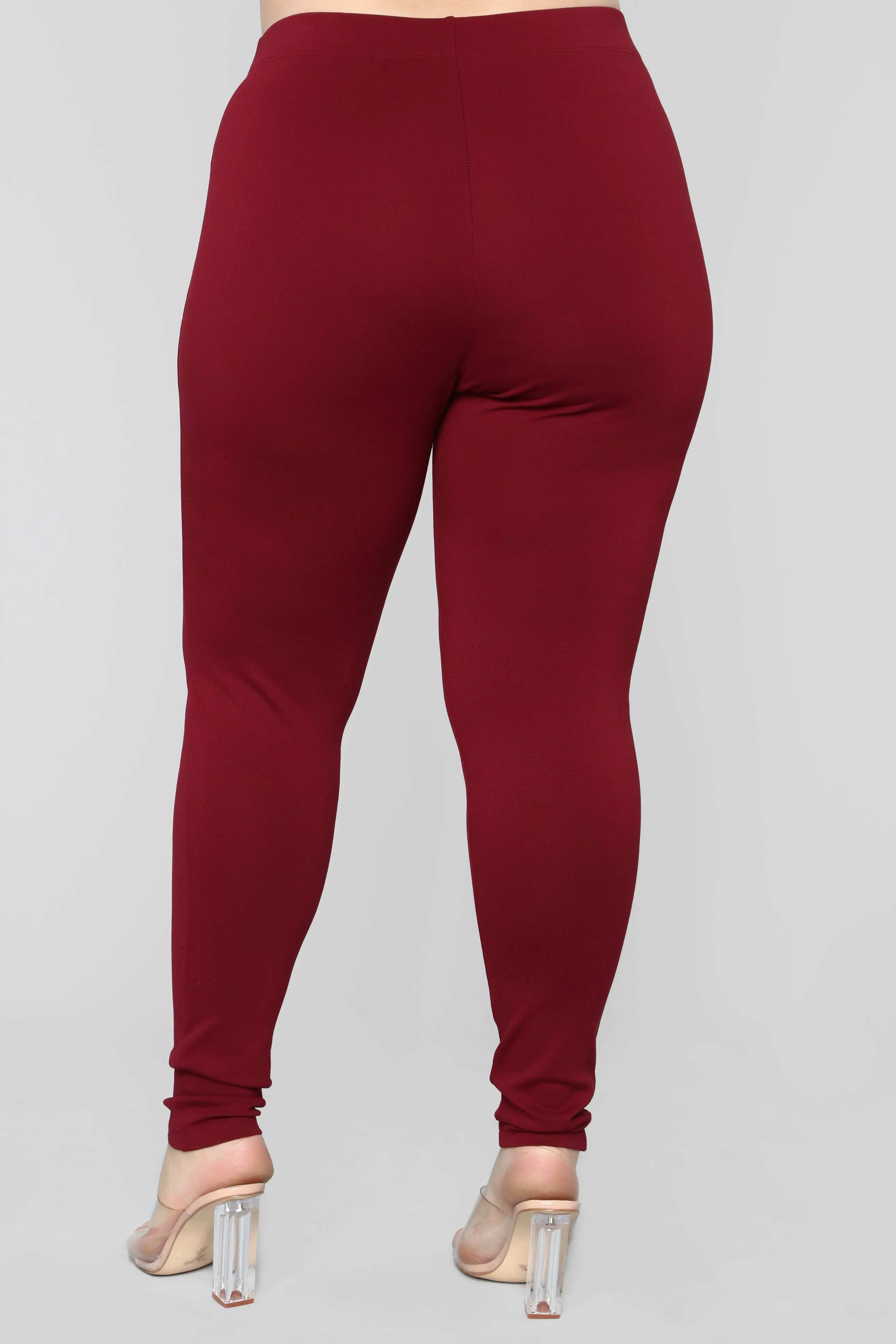 Almost Everyday Leggings - Burgundy