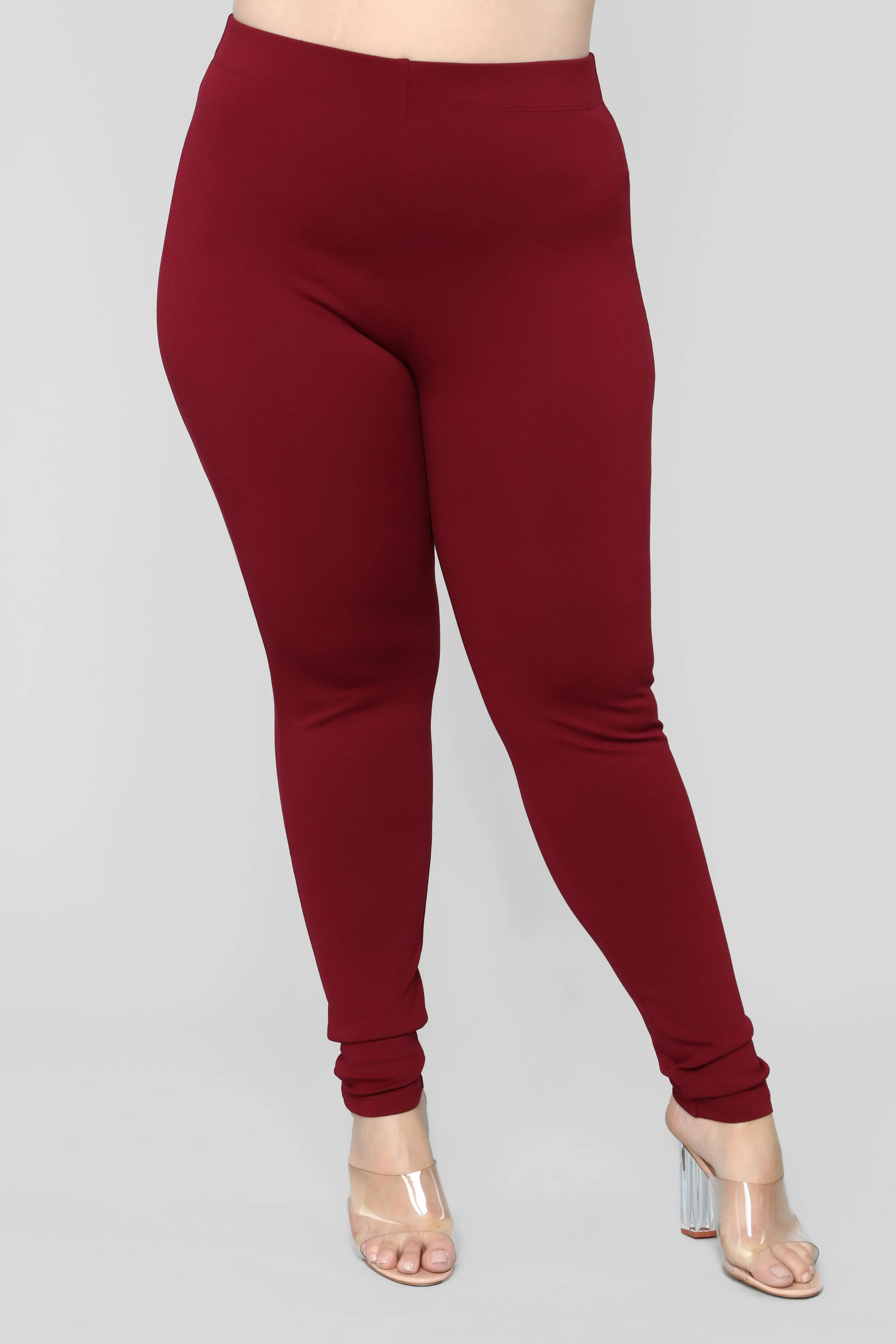 Almost Everyday Leggings - Burgundy