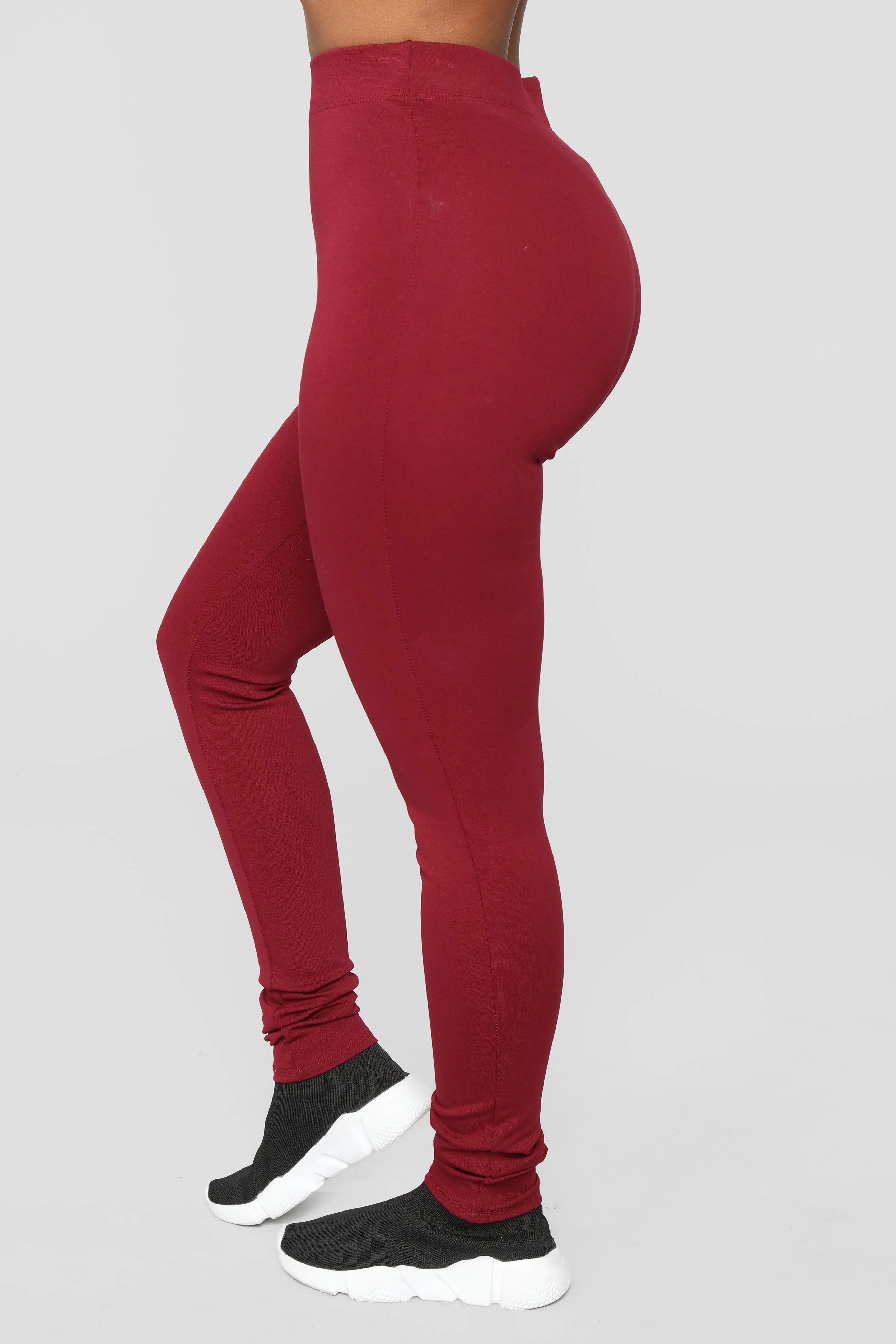 Almost Everyday Leggings - Burgundy