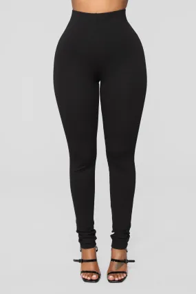 Almost Everyday Ponte Leggings - Black