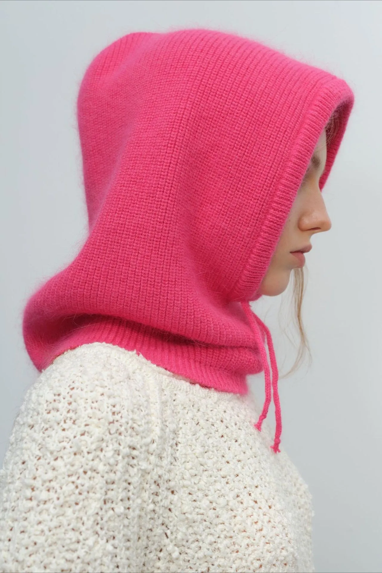 Balaclava Women's Warm Knit Hood Scarf