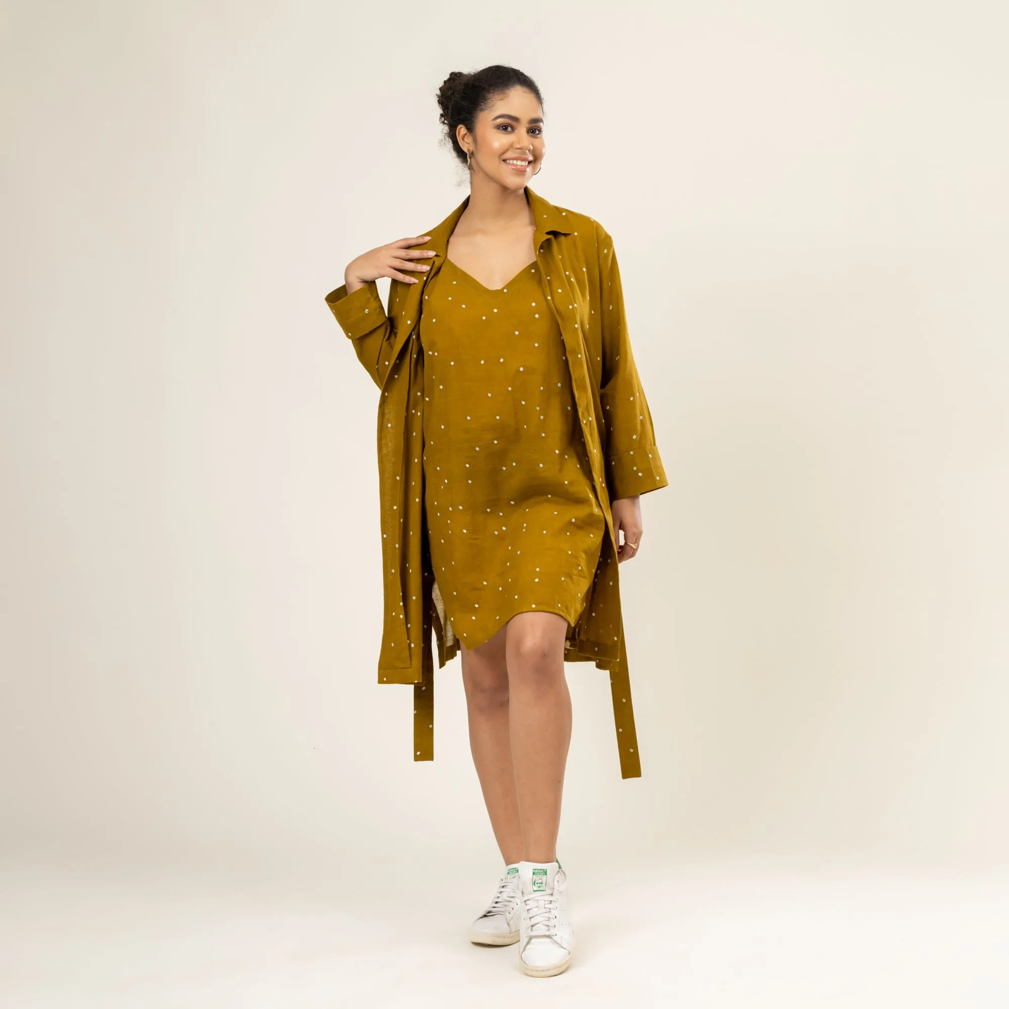 Bandhini Jacket Set