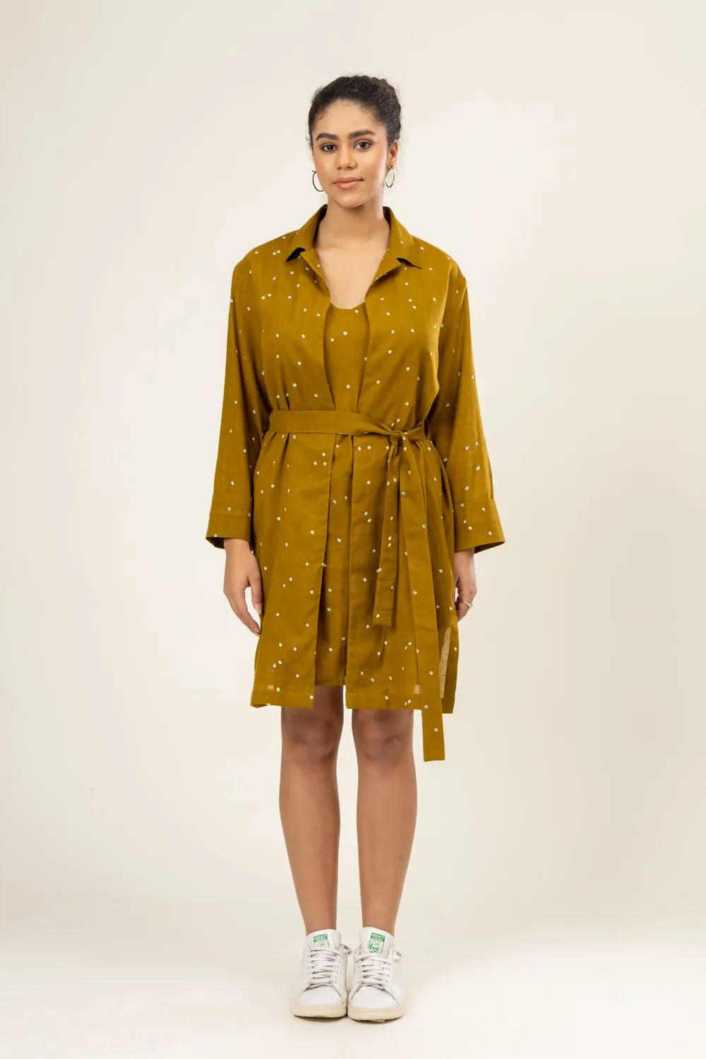 Bandhini Jacket Set