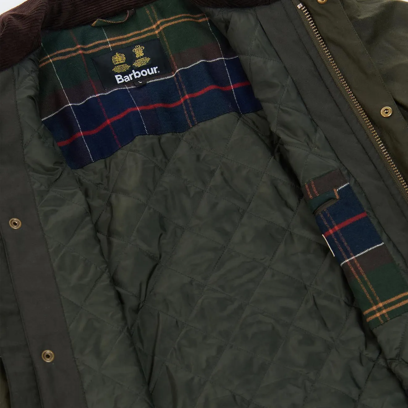 Barbour Findon Wax Jacket Archive Olive