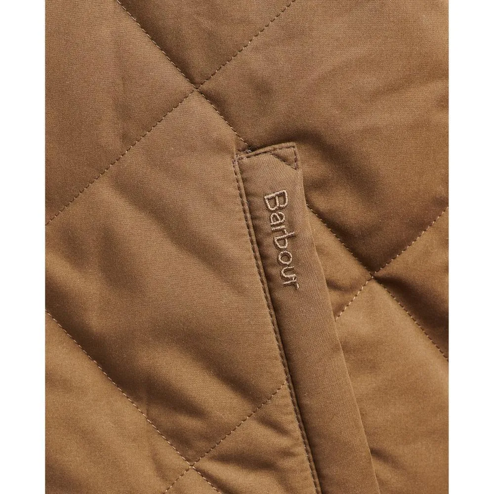 Barbour Kurt Mens Quilted Gilet - Dark Sand