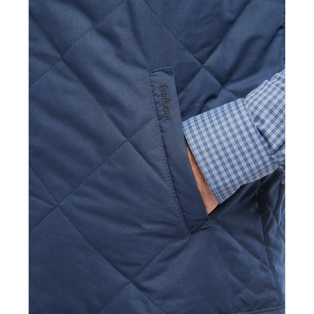 Barbour Kurt Mens Quilted Gilet - Navy
