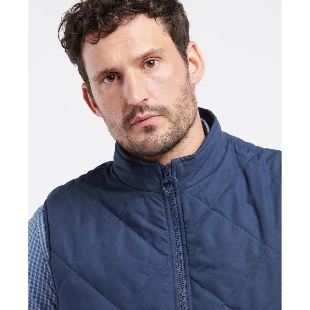 Barbour Kurt Mens Quilted Gilet - Navy