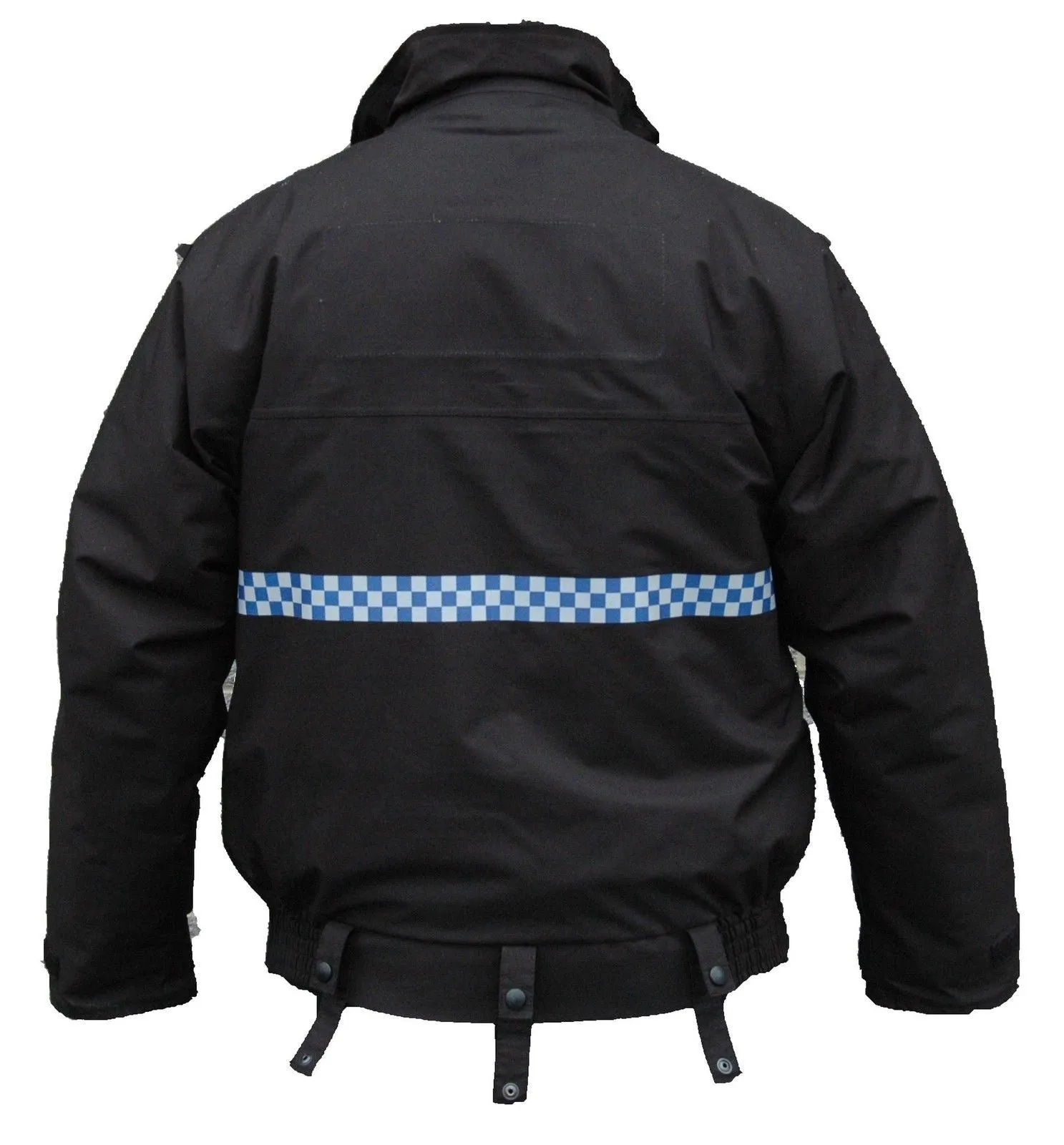 Black Waterproof Blouson Bomber Jacket Lined 2.5 Layer Security PBJ01LAN