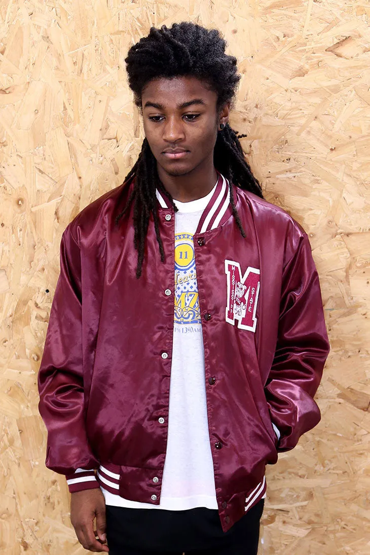 Burgundy Varsity Jacket