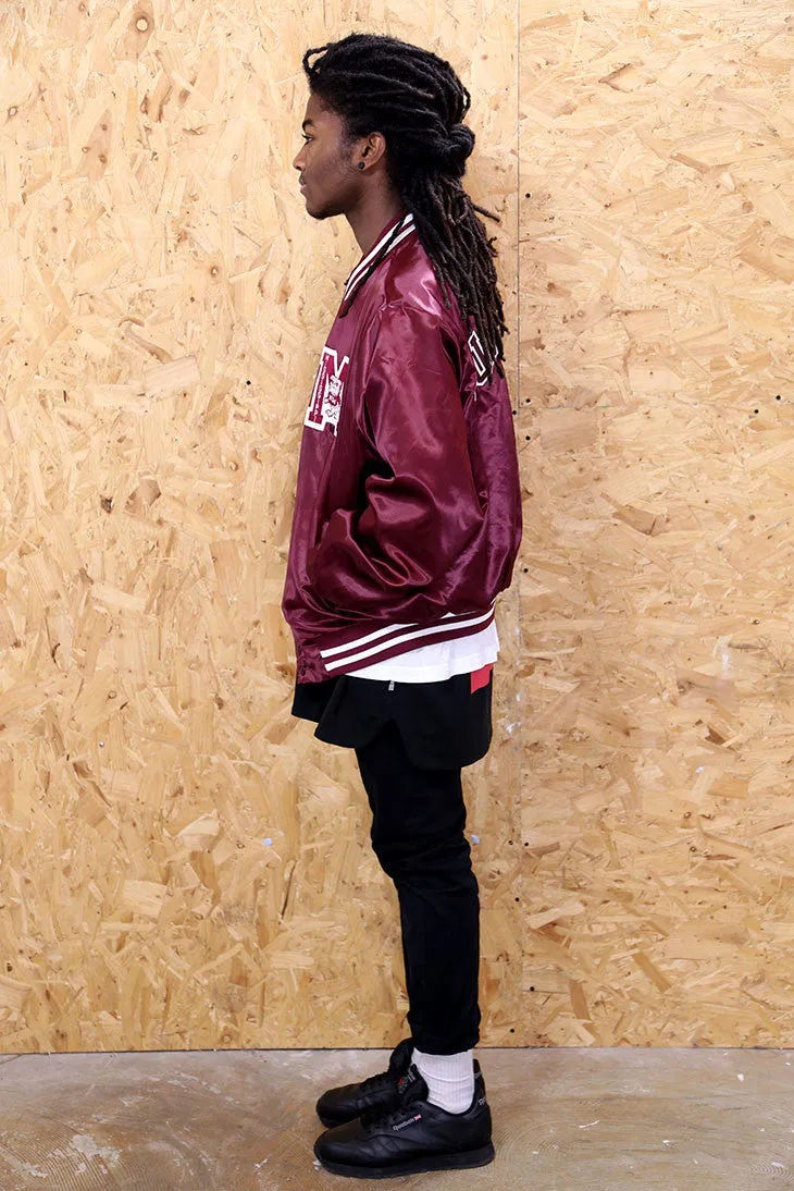 Burgundy Varsity Jacket