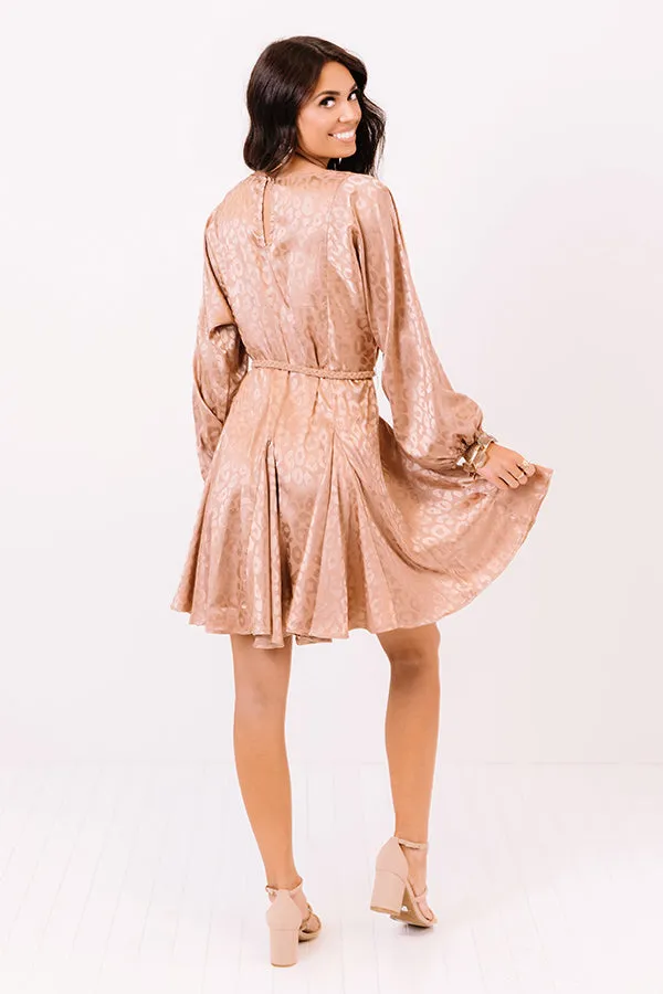 Catch My Gaze Leopard Dress