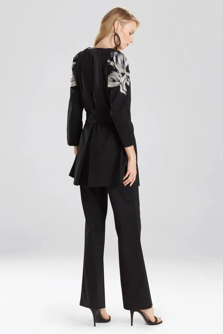 Cotton Twill Embroidered Jacket