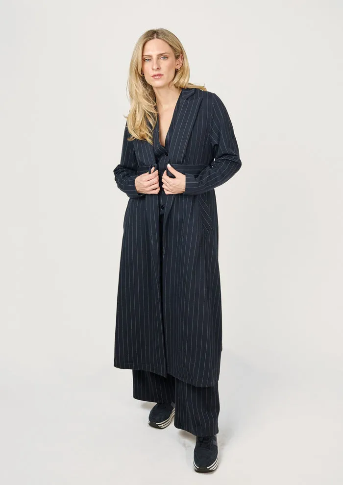 Denver Jacket - Navy Stripe