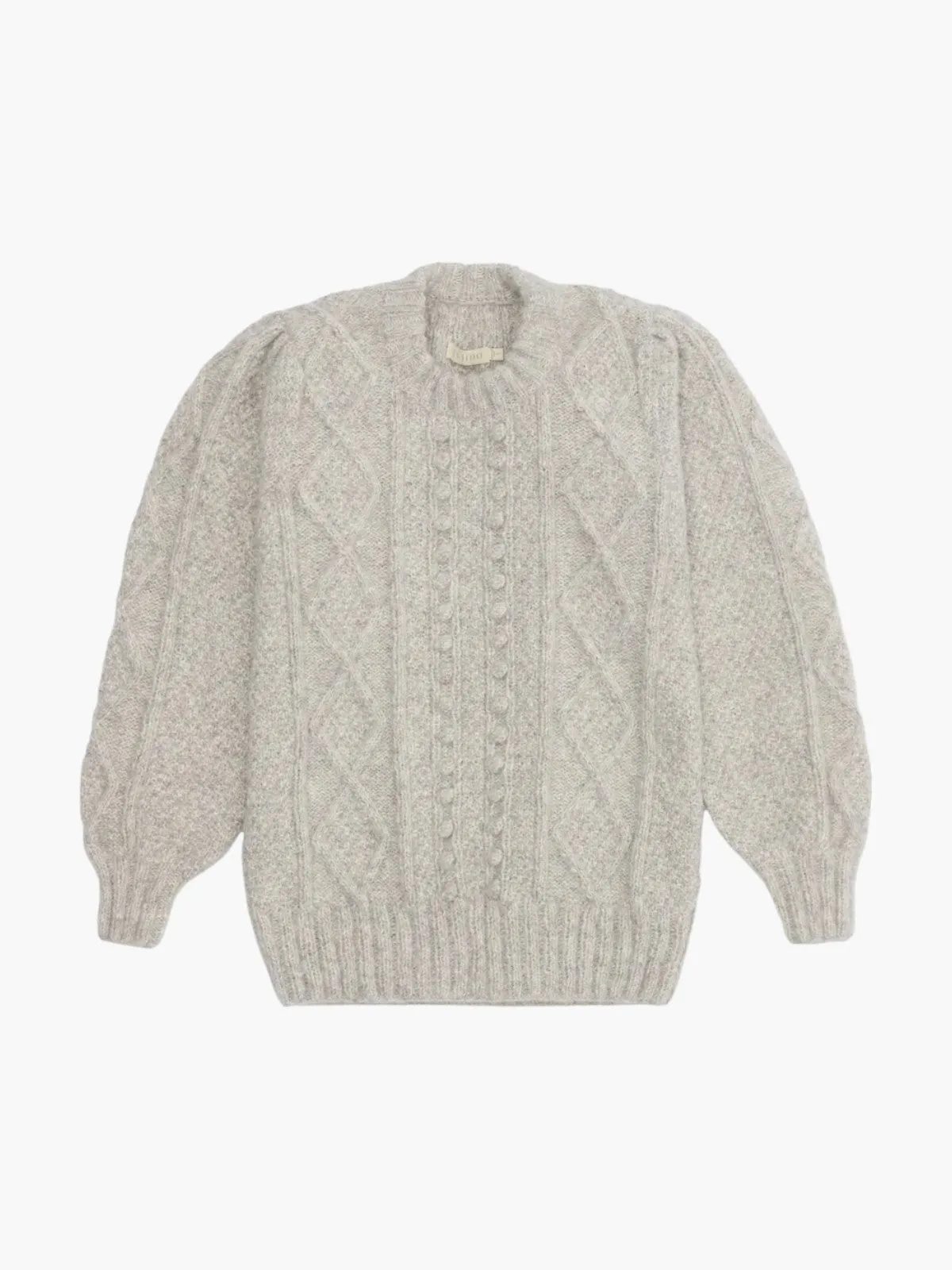 Fisher Seed Puff Pullover | Dove