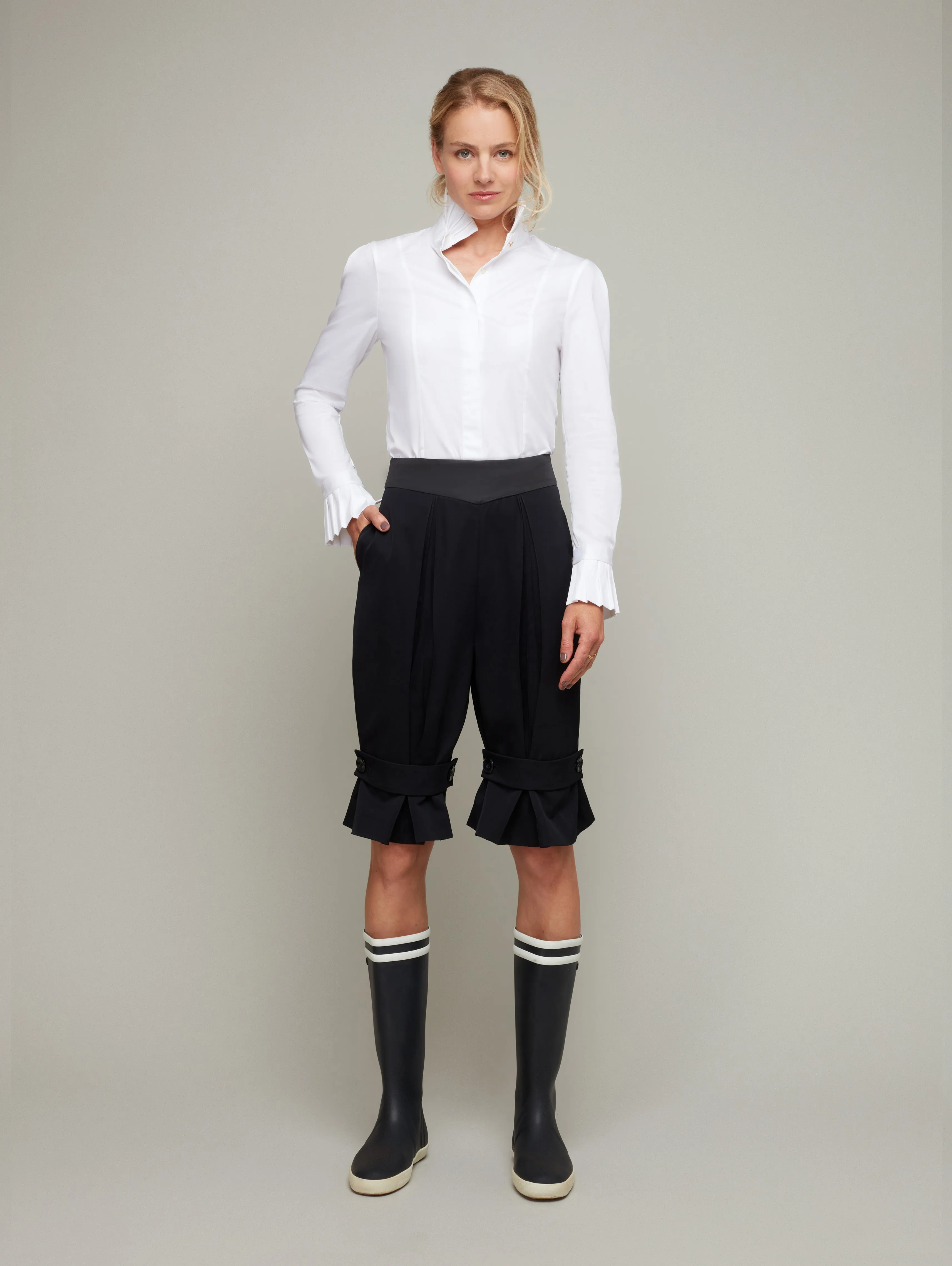 FORMERET | Pin-Tuck Culottes