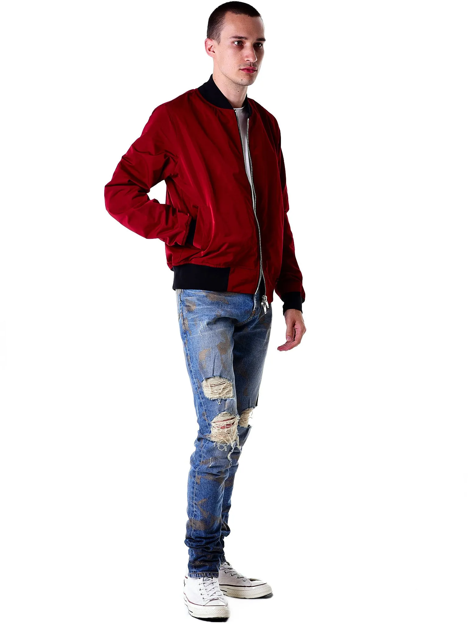 Graphic Jacket (ENVARSRV-BURGUNDY)