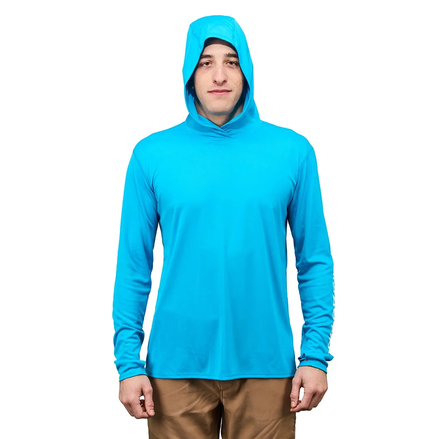 GrundÃ©ns Men's Tough Sun Hooded Long Sleeve T-Shirt