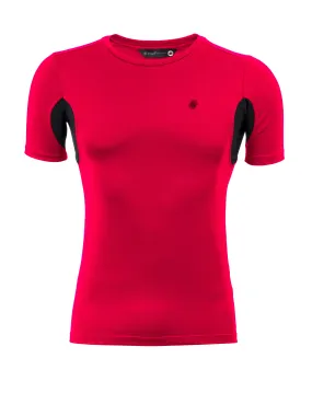 Invel® Therapeutic Men's Short Sleeve Sport Active Wear Shirt with Bioceramic MIG3® Far-Infrared Technology