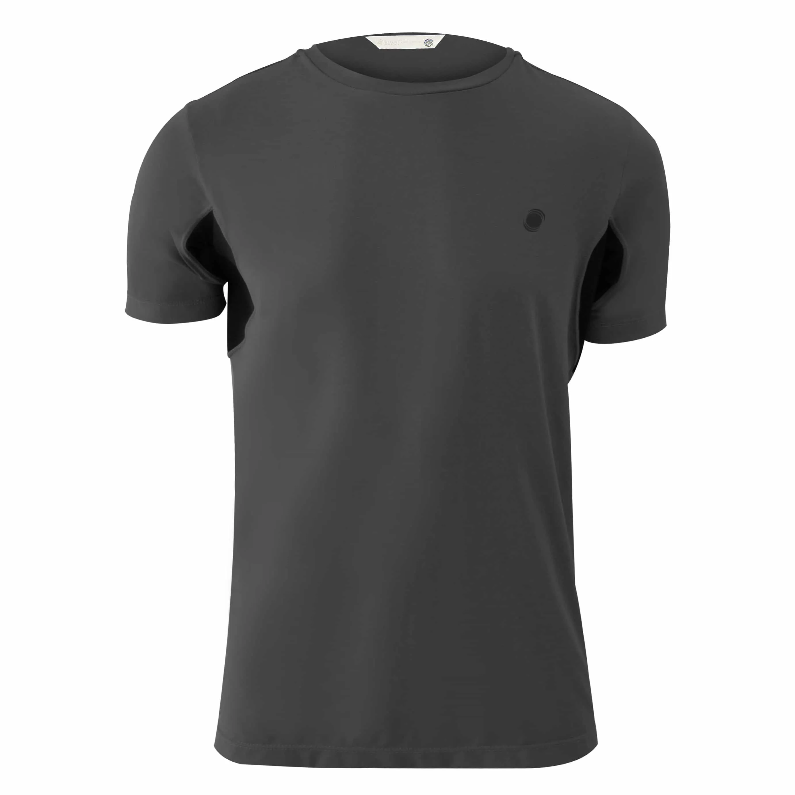 Invel® Therapeutic Men's Short Sleeve Sport Active Wear Shirt with Bioceramic MIG3® Far-Infrared Technology