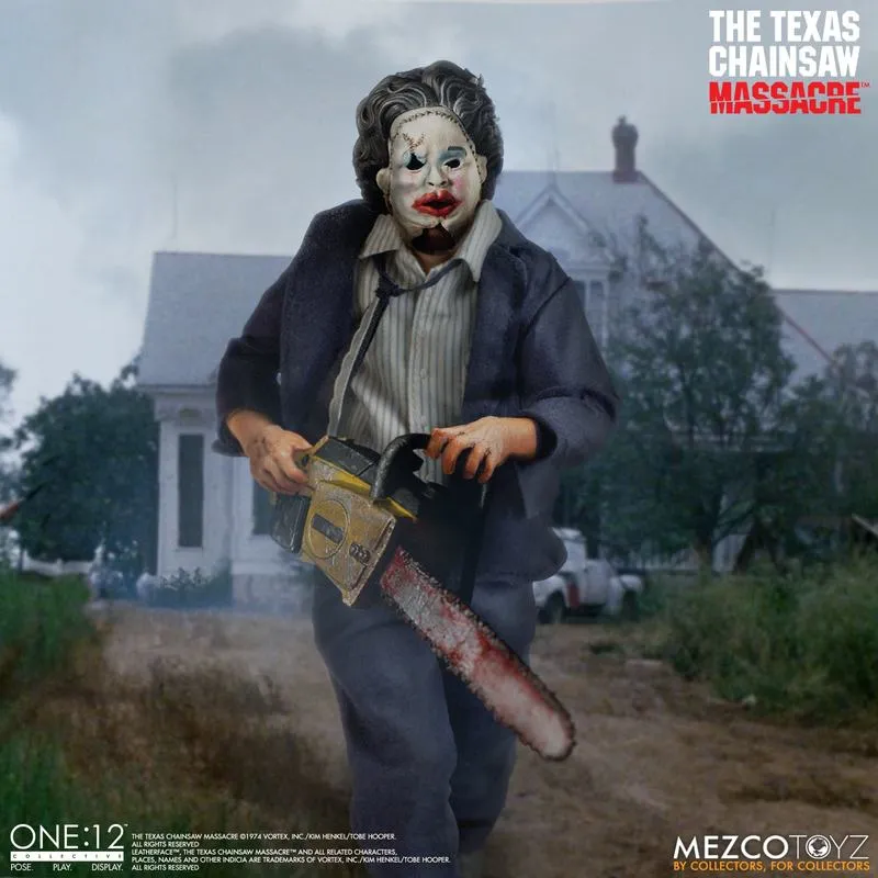 Leatherface Texas Chainsaw Massacre One:12 Collective action figure by Mezco