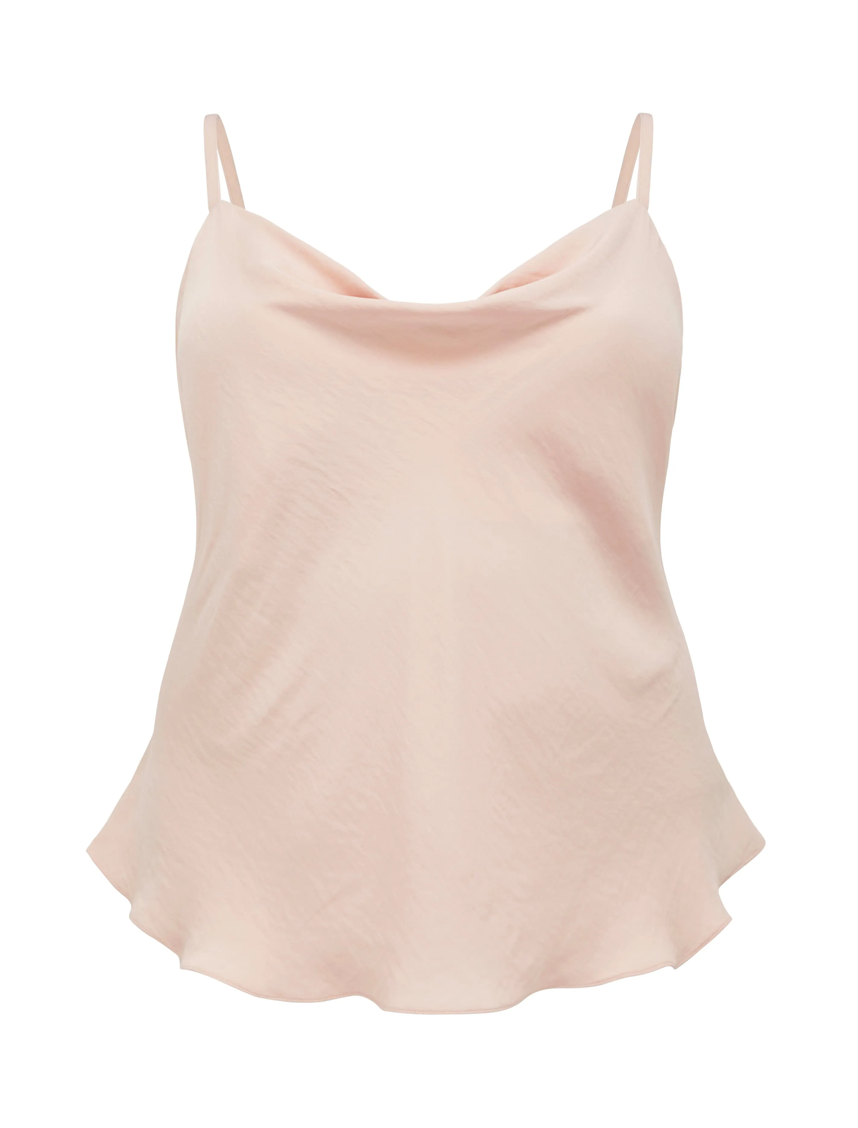 Mariah Curve Cowl Neck Camisole