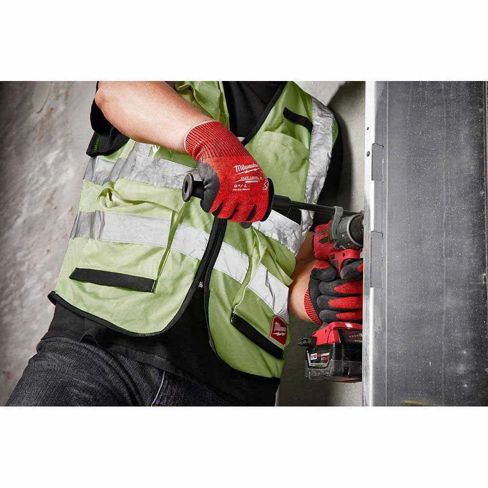 Milwaukee 48-22-8945 Cut Level 4 Nitrile Dipped Gloves - S