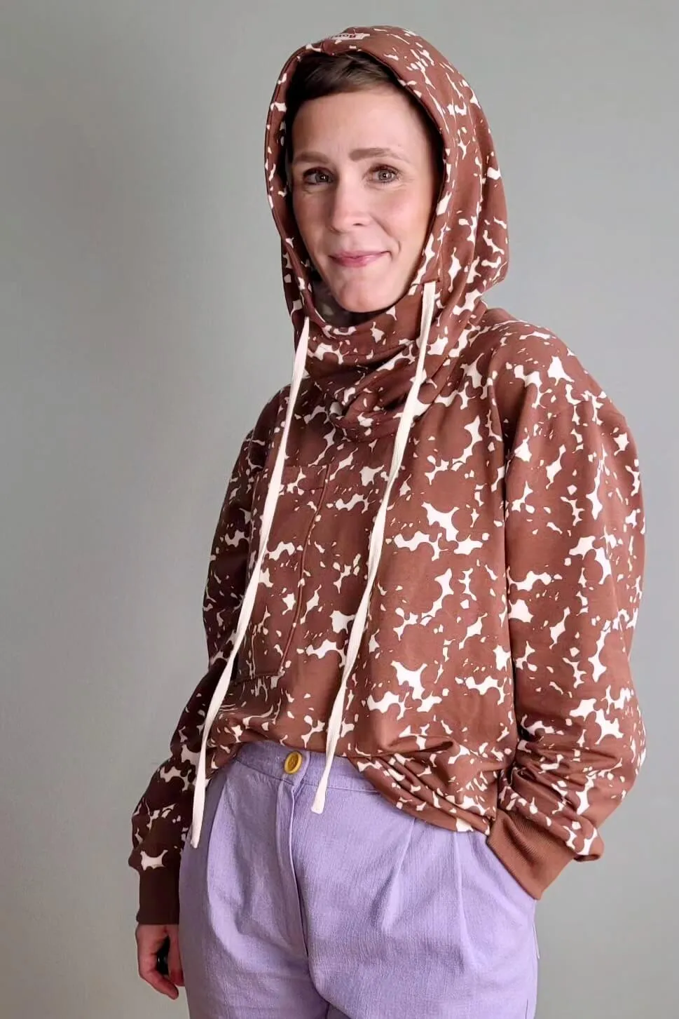 No76 Pullover mit Balaclava