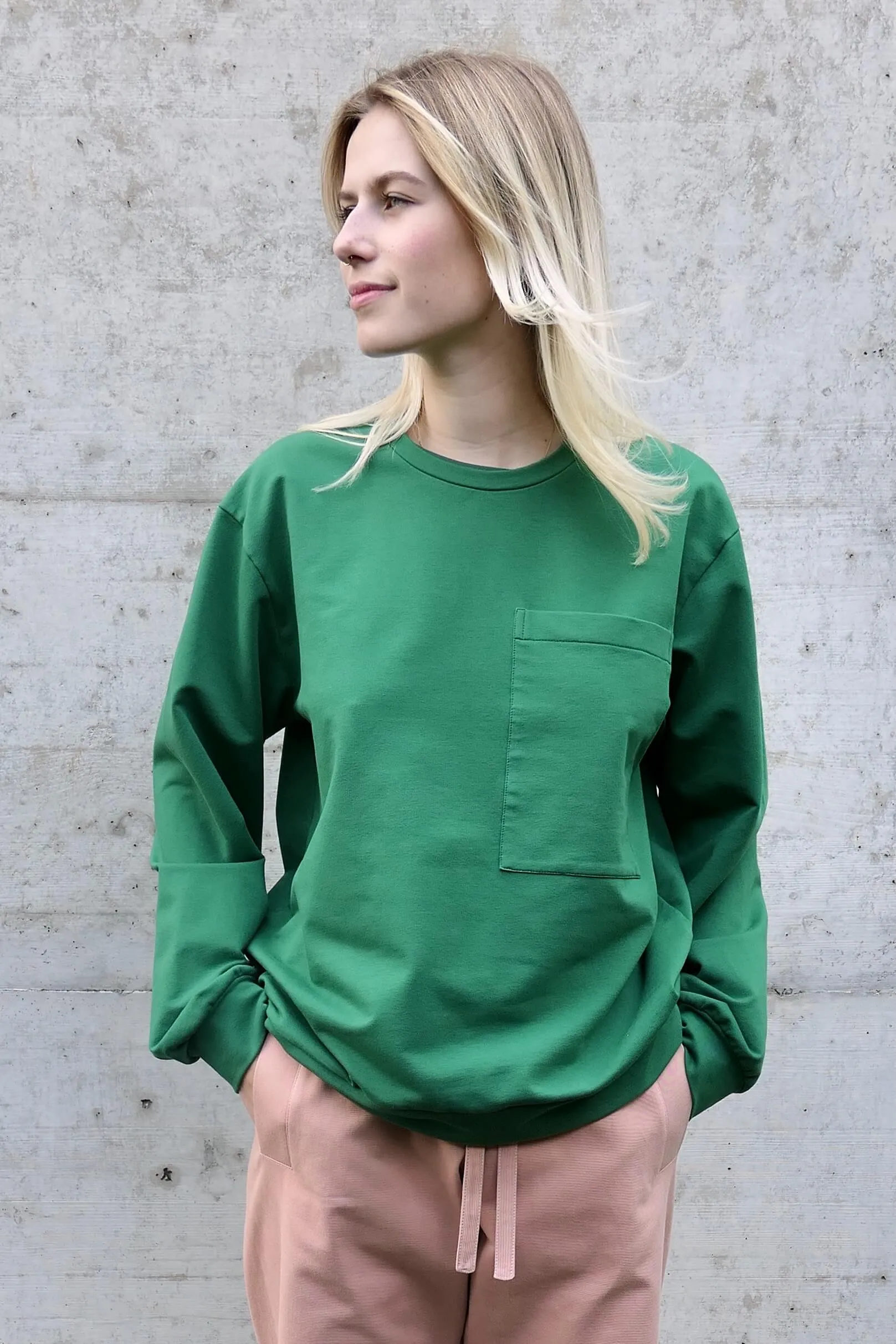 No76 Pullover mit Balaclava