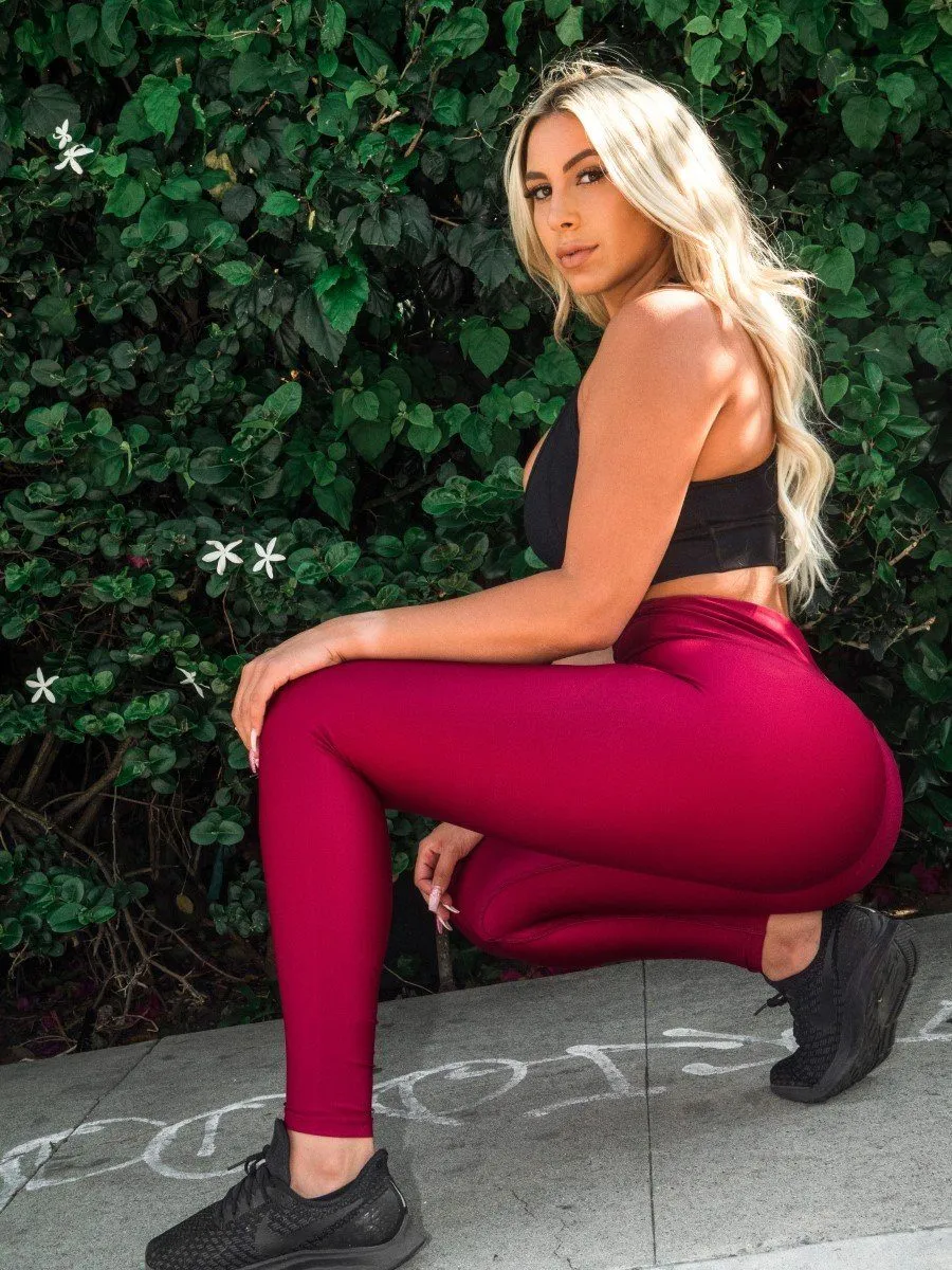 Original Leggings | CRANBERRY