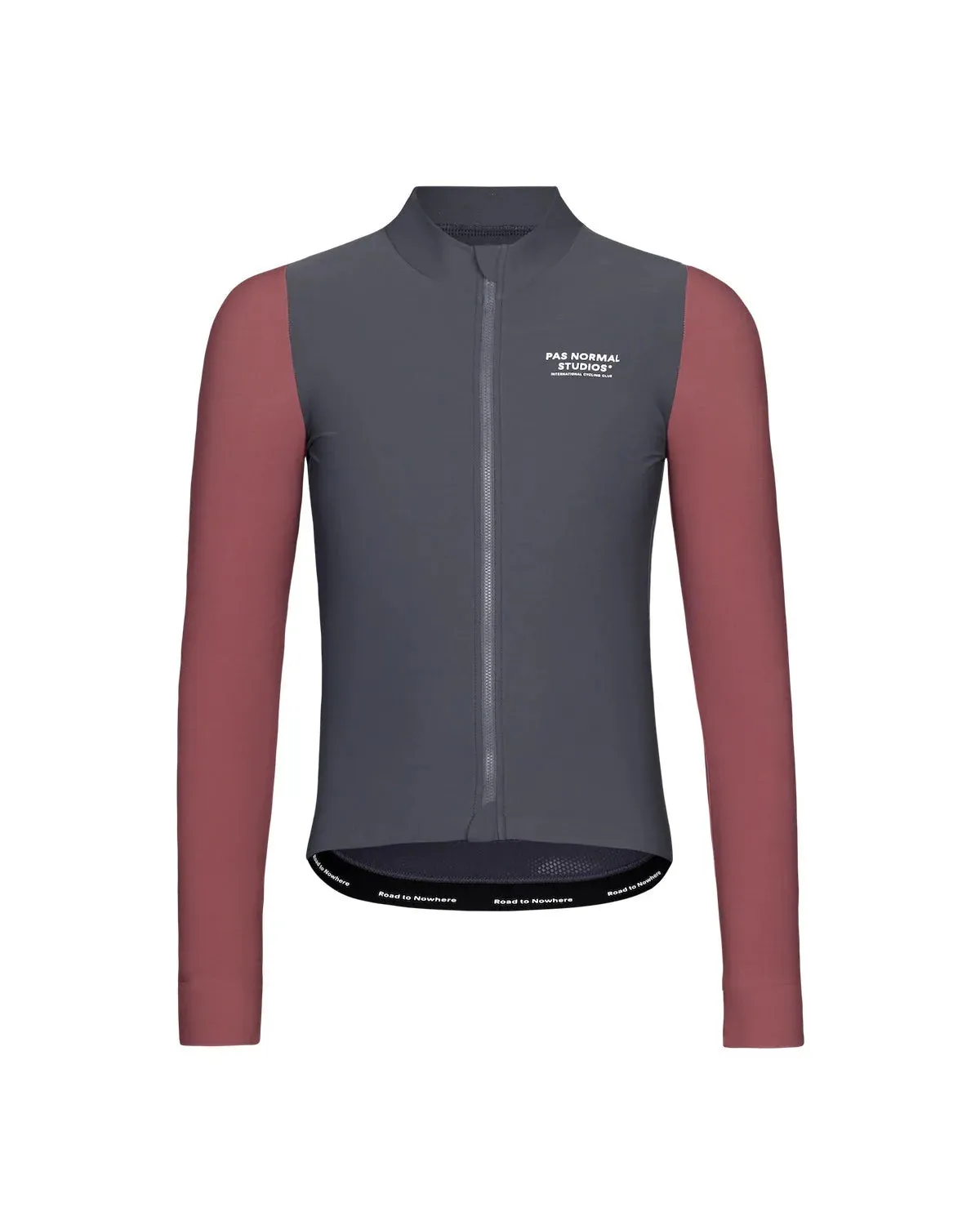 PAS NORMAL STUDIOS Mechanism Long Sleeve Jersey - Dark Navy/Dusty Mauve