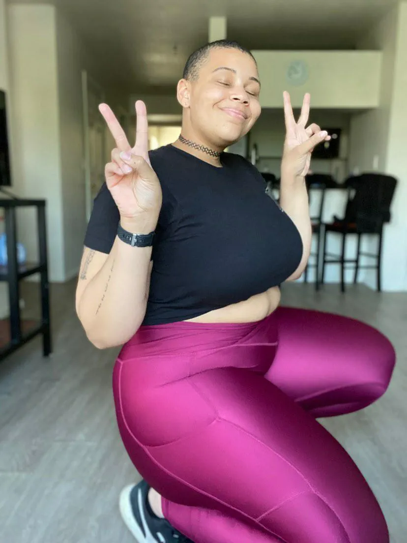 Pocket Leggings | CRANBERRY