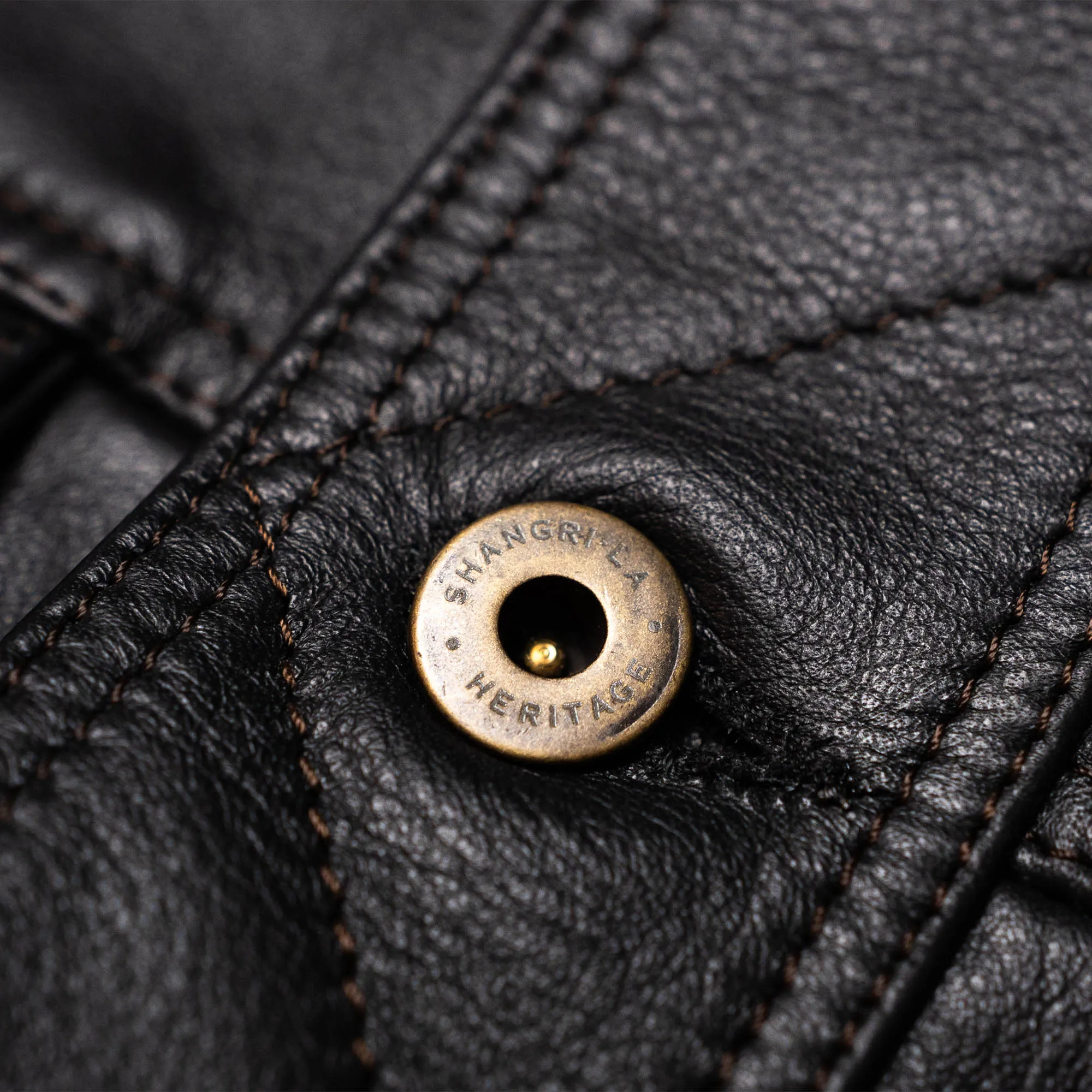 Ranch Leather Jacket - Shangri-La Heritage