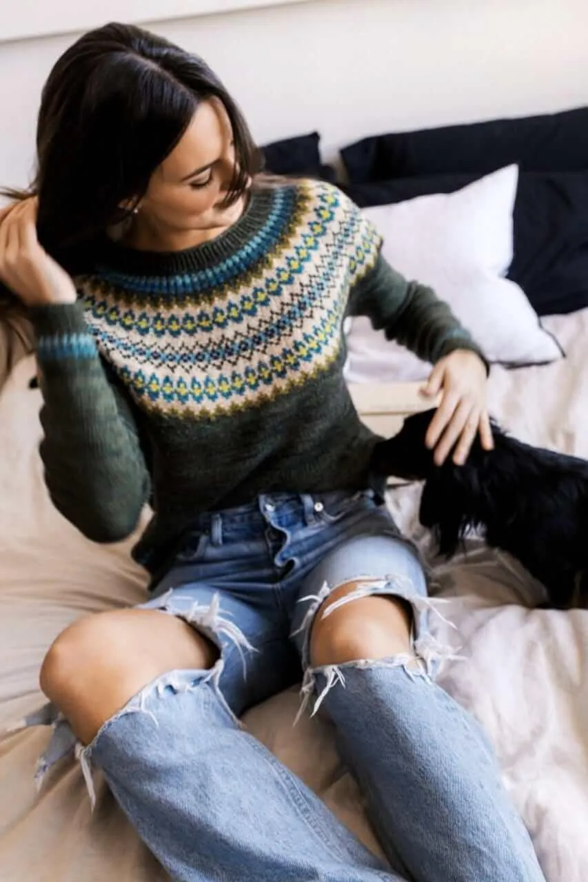 Role Model Yoke Pullover Knitting kit