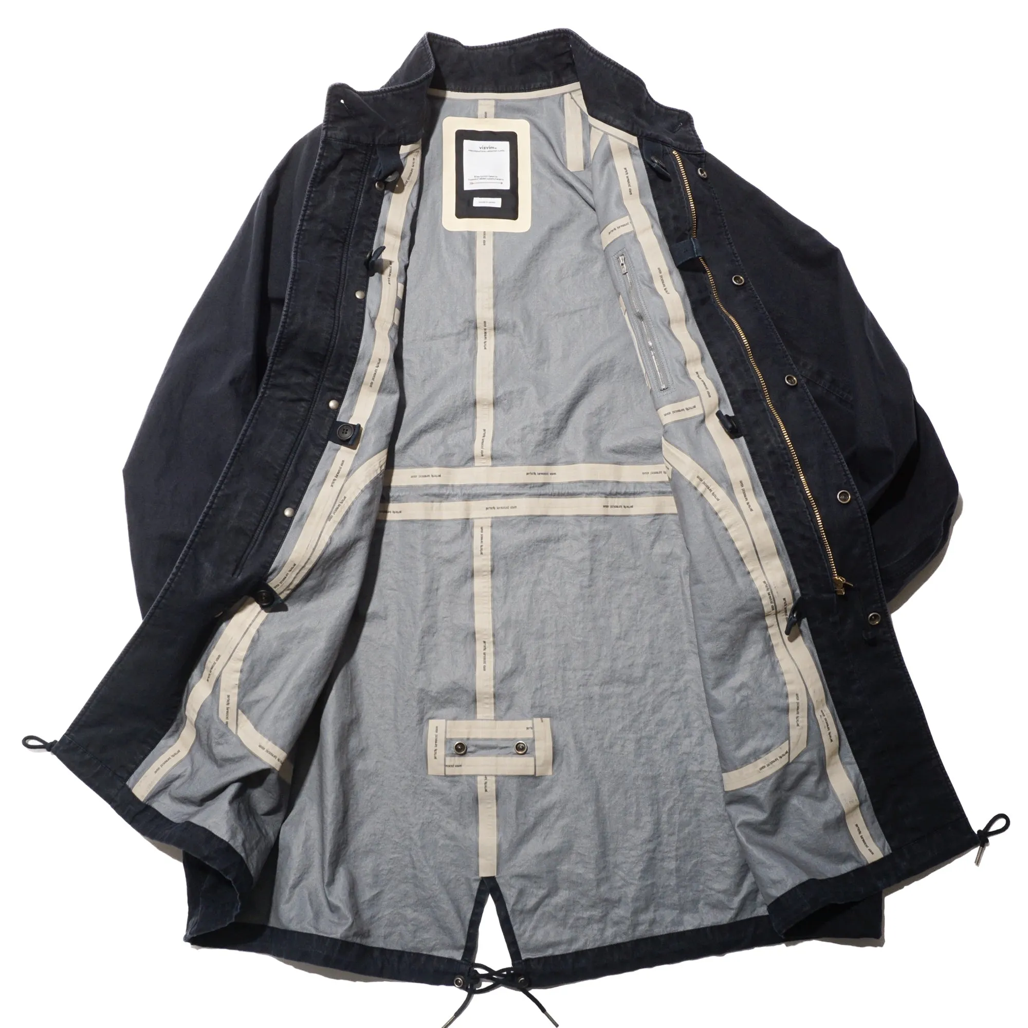 SIX-FIVE FISHTAIL PARKA 3L DMGD "NAVY"