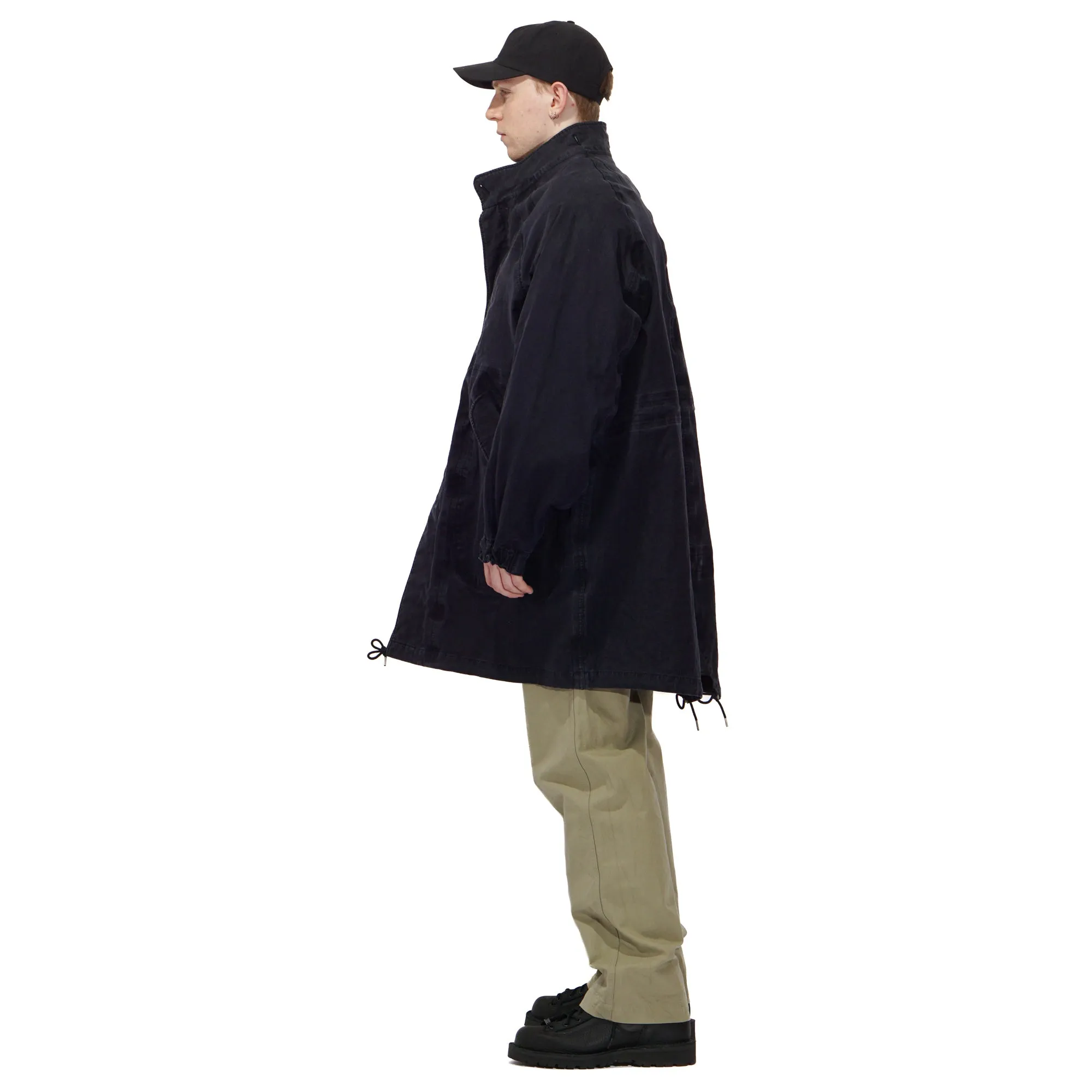 SIX-FIVE FISHTAIL PARKA 3L DMGD "NAVY"