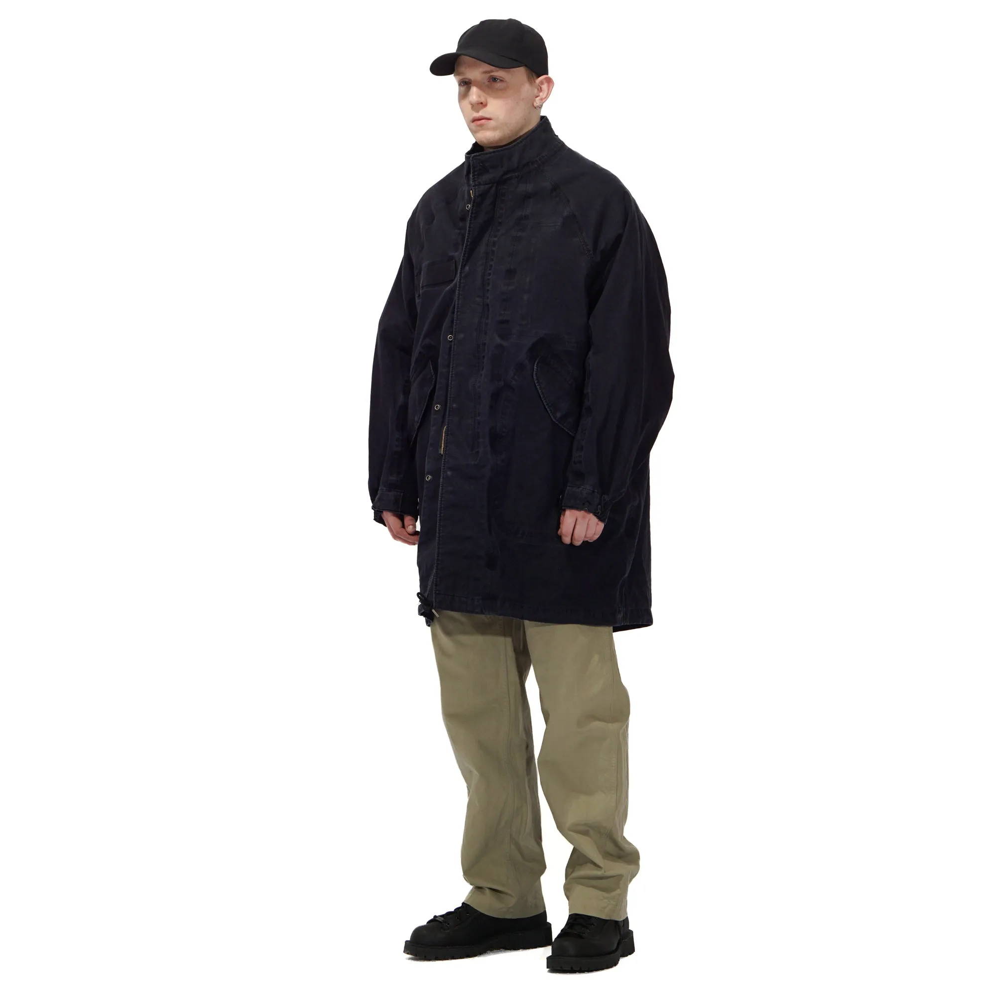 SIX-FIVE FISHTAIL PARKA 3L DMGD "NAVY"