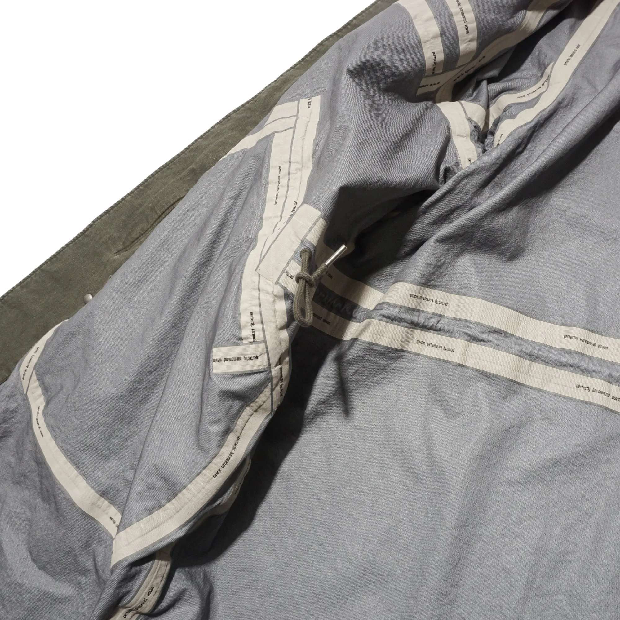 SIX-FIVE FISHTAIL PARKA 3L DMGD "OLIVE"
