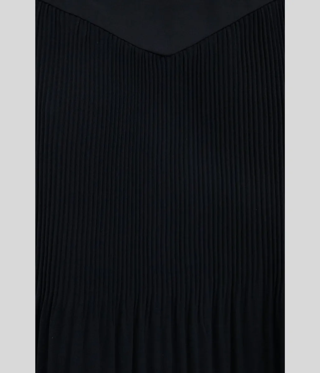 Sleeveless Chiffon Pleated Top XS (8/10)