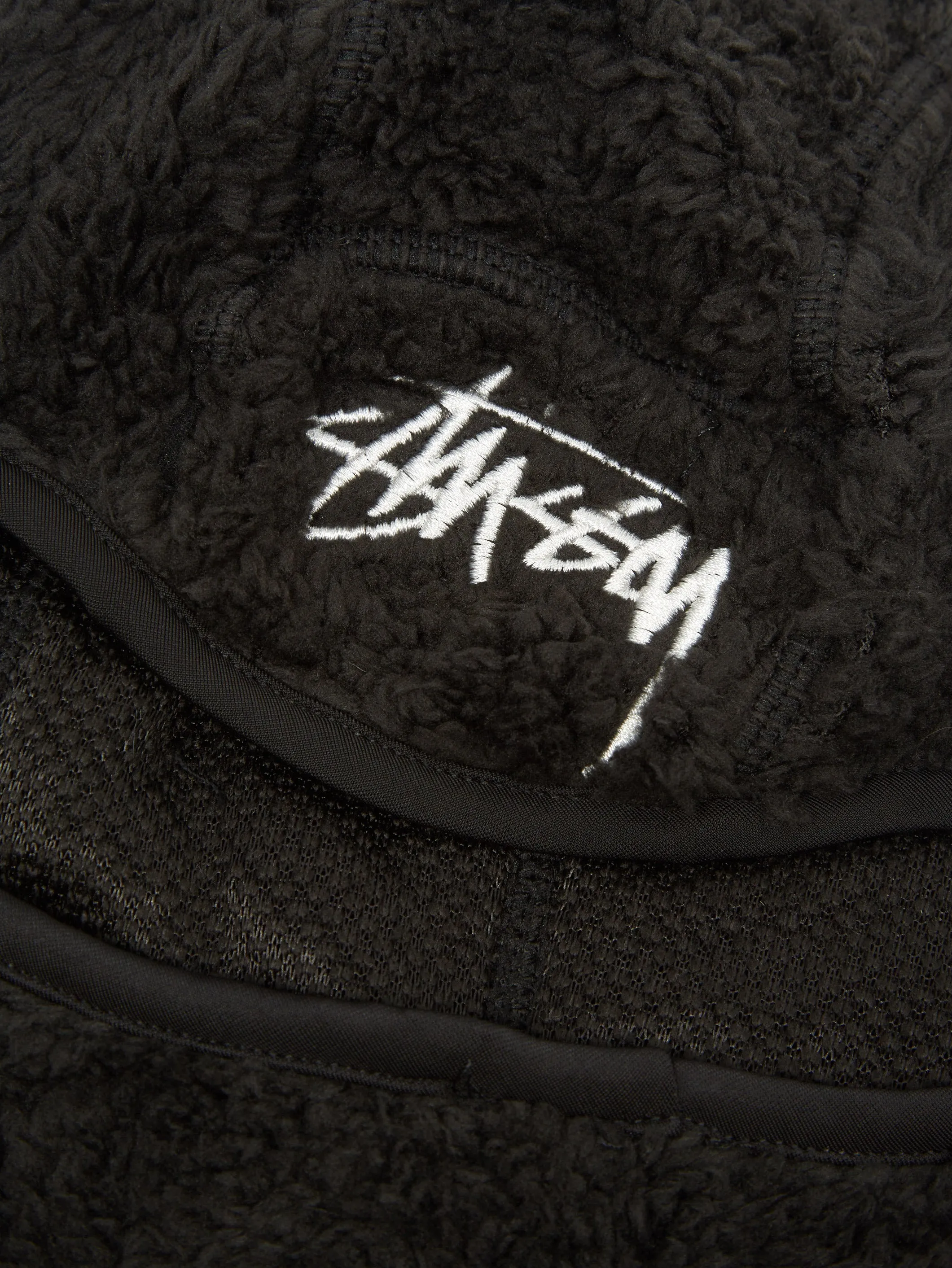 Stussy Stock Sherpa Balaclava - Black
