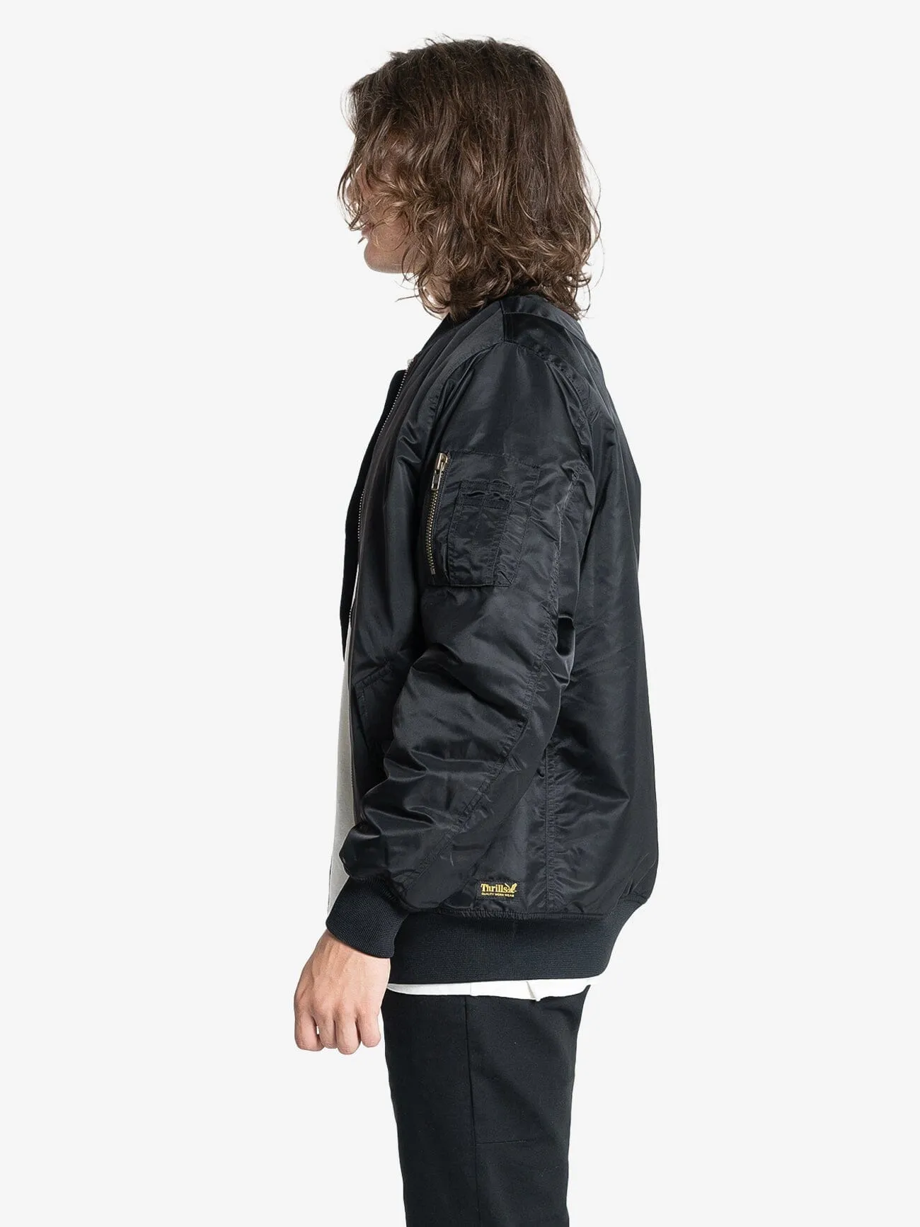 Thrills Union Bomber - Black