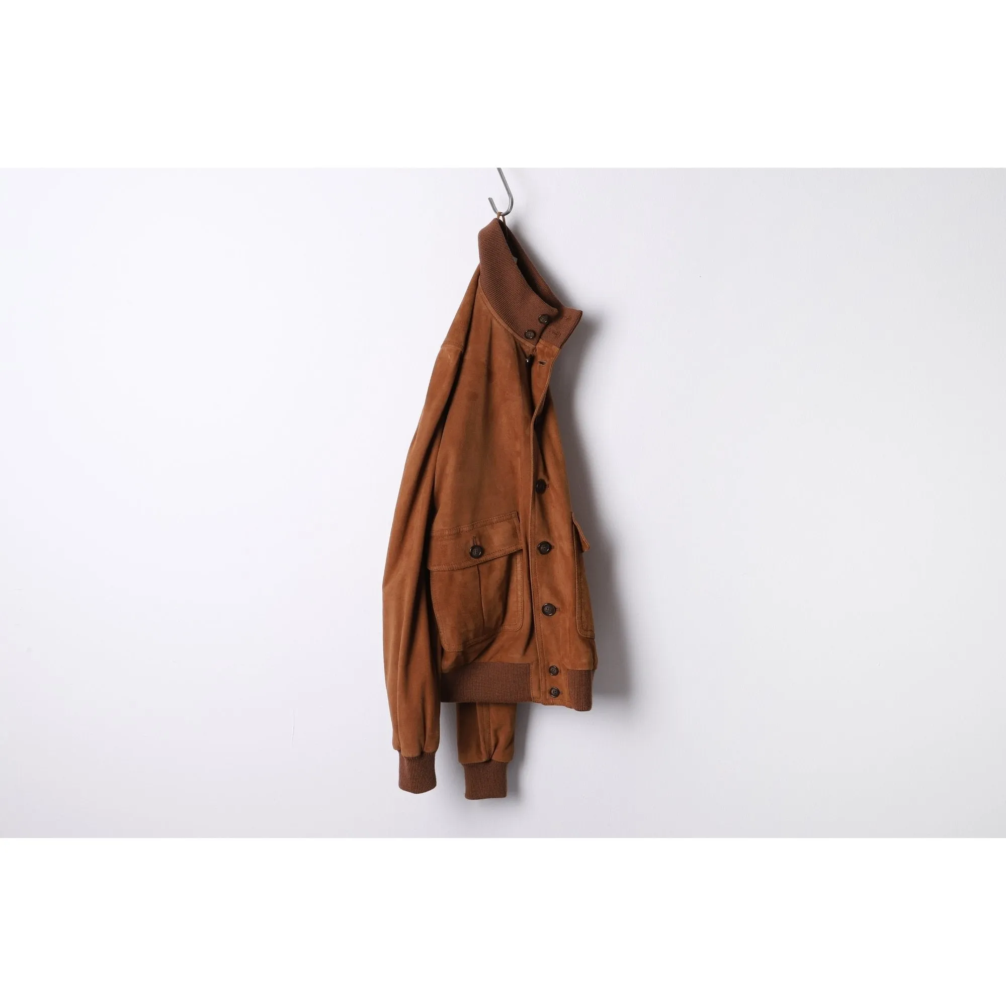 VALSTAR Lined Suede Jacket SANDAL